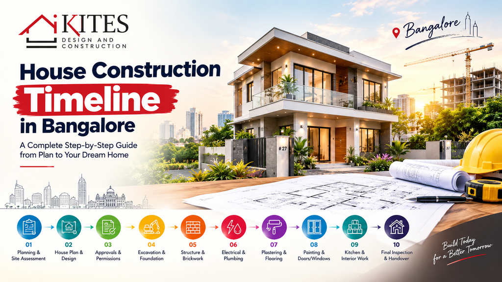 House Construction Timeline in Bangalore
